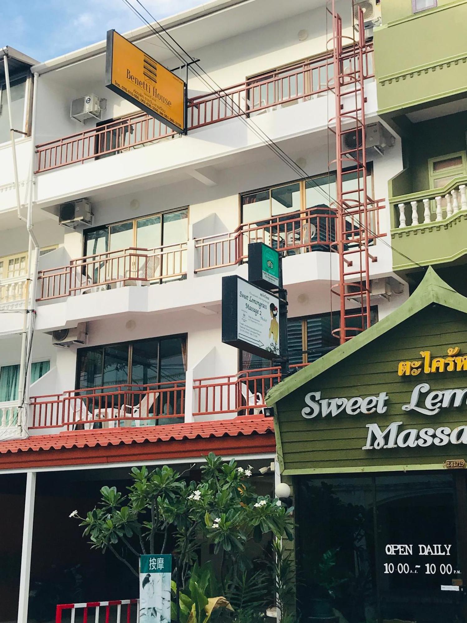 Хостел Benetti House Patong Экстерьер фото